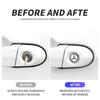 GMO3 Car Door Keyhole Sticker Auto Lock Decoration Protection Decal for Mercedes Benz B/C/E/S Class A Class C200L GLC GLK New CLA GLA
