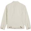 Куртка Levis SS25 из льна и денима, свободного кроя, с заостренным воротником, с логотипом на переднем кармане, мужская, белая A5782-0063