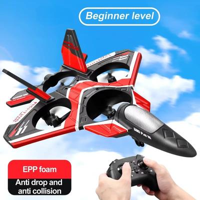 Новый RC квадрокоптер из пенопласта со светодиодной подсветкой 2.4G радиоуправляемый планер с дистанционным управлением истребитель для мальчиков игрушка детский подарок устойчивый к падениям со светом