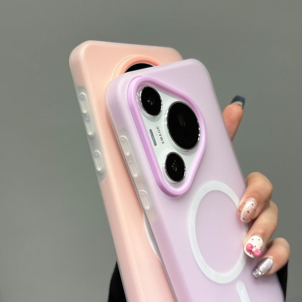 For Magsafe Magnetic Jelly Candy Clear Case For Huawei Pura80 P70 Ultra P60 Mate 70 60 50 Pro Wireless Charge Shockproof Cover