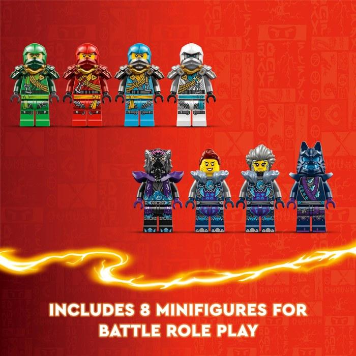 LEGO Ninjago Теневое Додзё Маски Волка 71813 (9+ лет) Разноцветный Мини