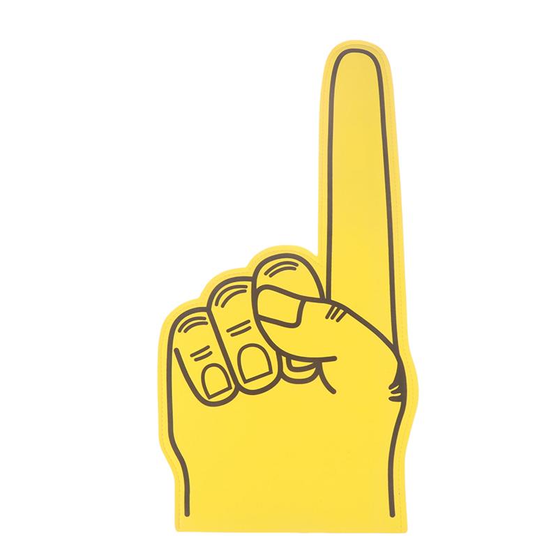 Новые пальчиковые пены Спортивные ручные реквизиты для вечеринок с чирлидингом 1 Шумелки Реквизиты Гигантские руки Спортивные сувениры Реквизит для вечеринок с ладонями для чирлидинга