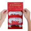 Christmas Cash Gift Envelopes Xmas Money Gift Card Holder with 6 Slots DIY Surprise Money Envelope for Holiday Party Supplies