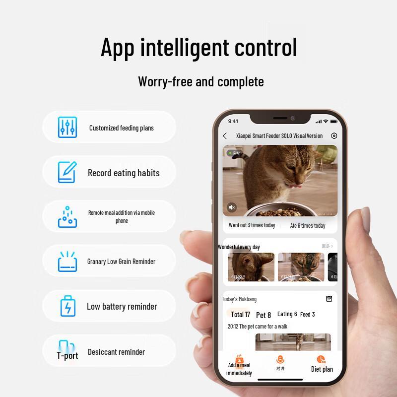 PETKIT AI Умная кормушка для домашних животных с видеомонитором