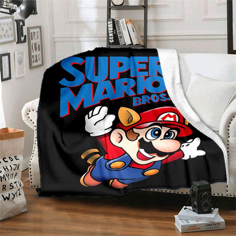 1pcSuper Mario Bros. 3: Soft Comfortable Blanket - Perfect for All Seasons, Ideal Gift for Gamers Ev