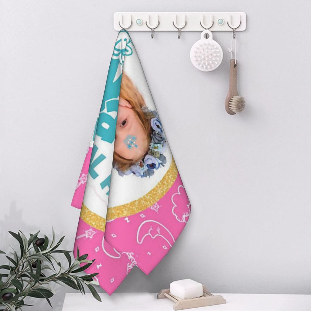 Lovely Like Nastya Soft Face Towel Quick Dry Pool Bath Cotton Towels Absorbent Quick