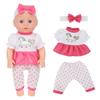 30cm Soft Vinyls Reborns Figurine Toy For Preschool with Life Like Design Imaginative Play Companion Doll for Toddler