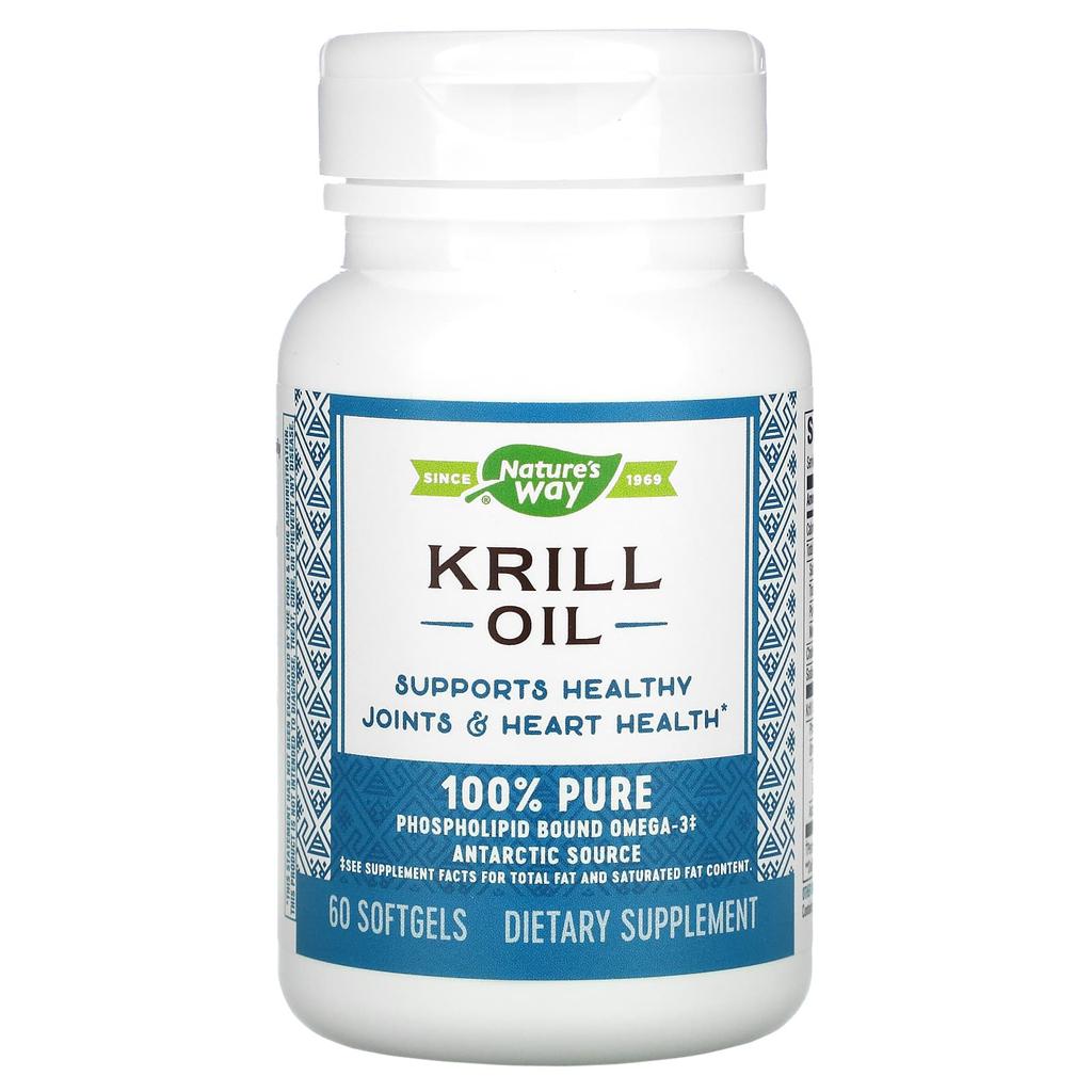 Nature's Way Krill Oil, 60 Softgels
