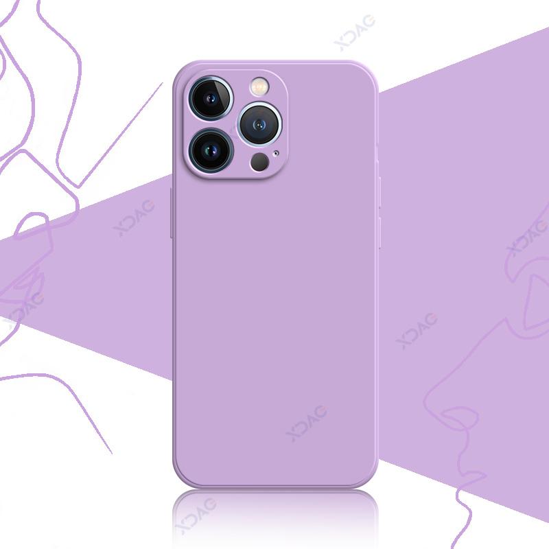 Роскошные чехлы для iPhone 12 13 Pro Max mini 360 Edge Защитный квадратный жидкий силиконовый корпус для мобильного телефона