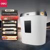 Deli 9929 Мини-шредер для бумаги настольный вилка CN (адаптер в комплекте)