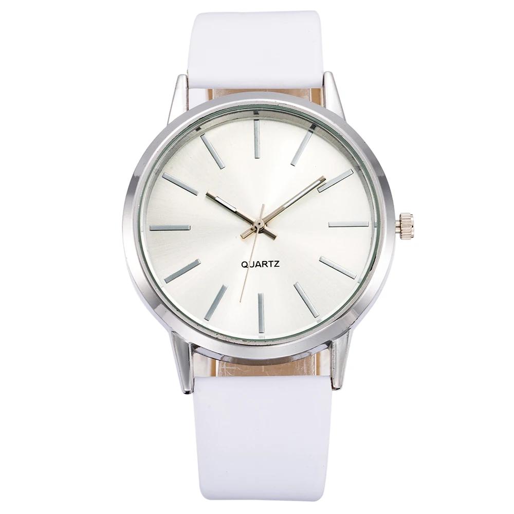 Women's Wristwatches Fashion Simple Analog Ladies Quartz Watch Casual Leather Strap Woman Watch Female Clock Montres Femmes