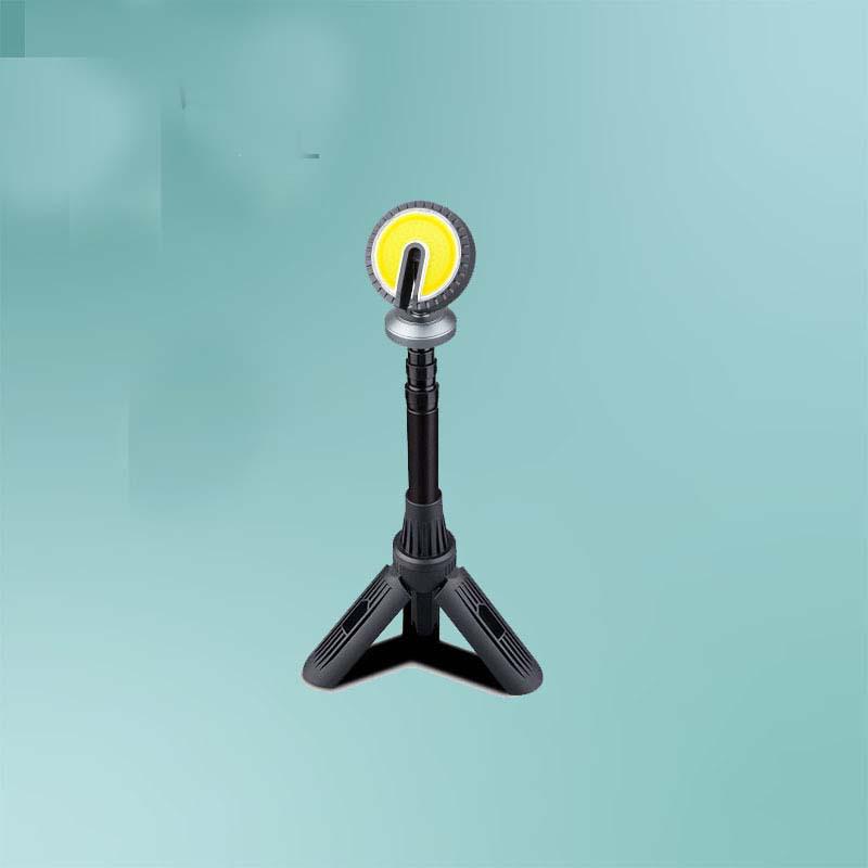 Кемпинговый фонарь COB LED с высокой яркостью: Выдвижная удочкодержатель и кронштейн для уличной рыбалки, многофункциональное использование