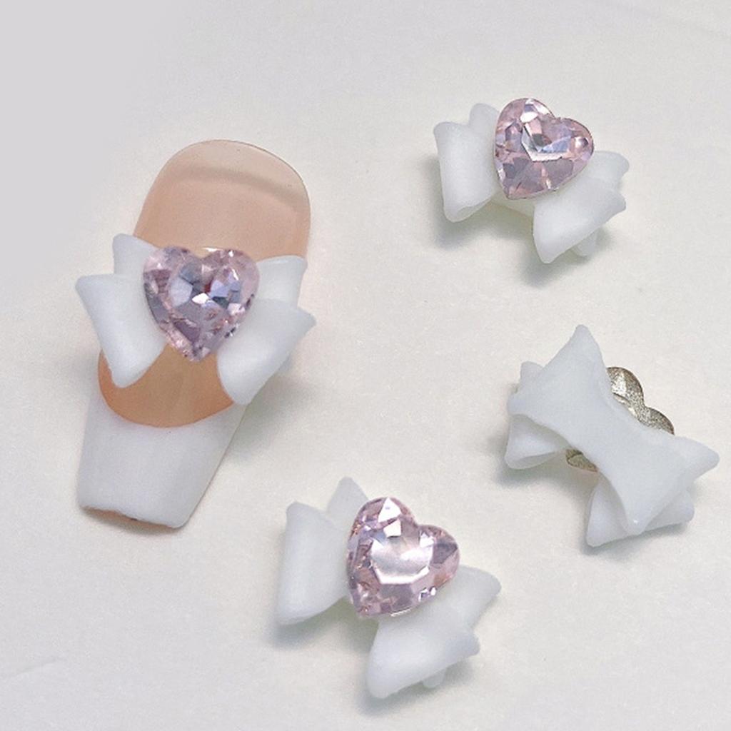 10 шт. 3D украшения для ногтей роскошные смоляные стразы для дизайна ногтей блестящие кристаллы бриллиантовые камни для украшения ногтей кольца серьги своими руками