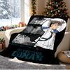 Detective Conan Pattern Blanket for Home Decoration, Bed, Sofa, Car Travel, Camping, Suitable for All Seasons, Birthday Christmas Gift