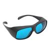 650nm Laser Safety Goggles Anti Laser Glasses with Wrap Around Design Fit Myopia GogglesBlack