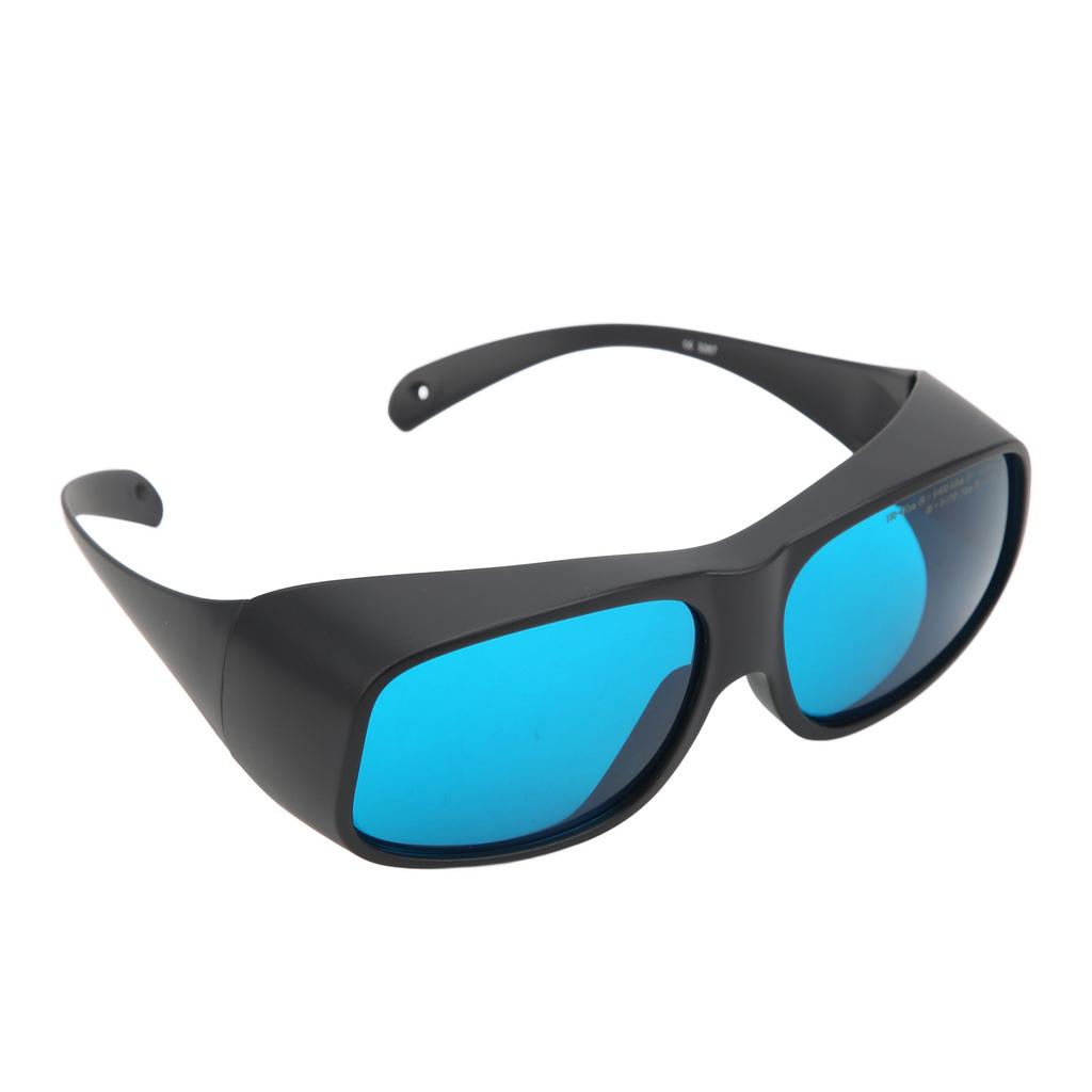 650nm Laser Safety Goggles Anti Laser Glasses with Wrap Around Design Fit Myopia GogglesBlack