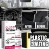 Керамическое покрытие для салона автомобиля, спрей 4 унции, керамическое покрытие для отделки салона автомобиля, глянец, отделка и средство для восстановления шин для центральной консоли
