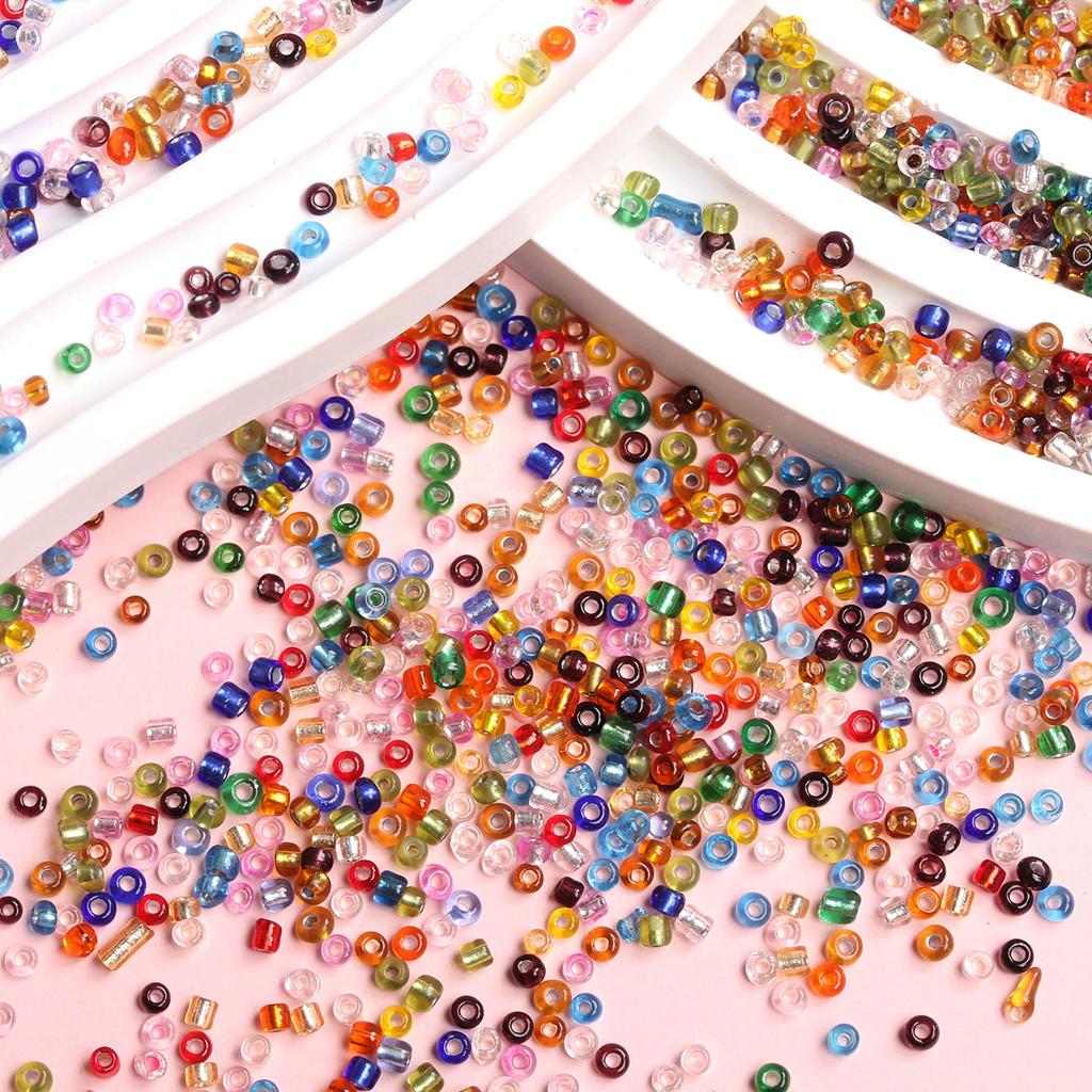 Hanmade Fashion Accessories 5000PCS/Pack Gifts] Creative Loose Beads Jewelry Making For DIY Bracelet Necklace Glass Bead