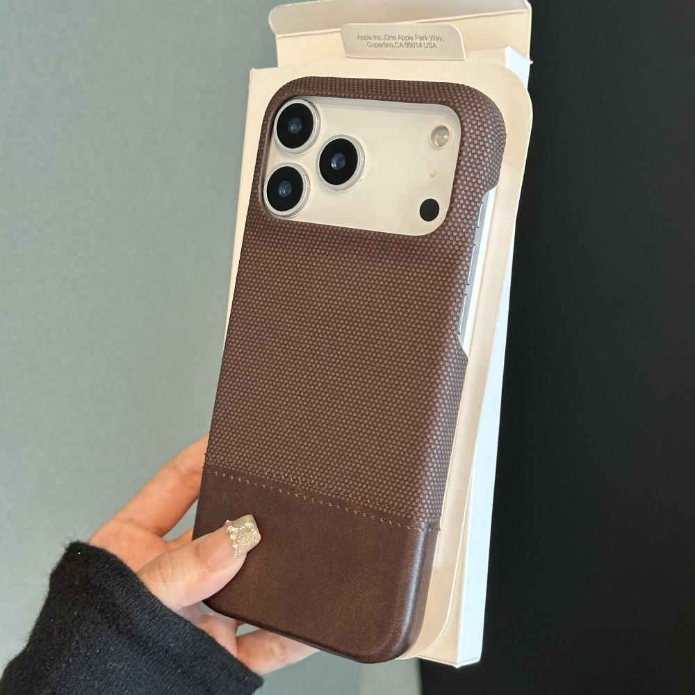 Оригинальный Чехол-Книжка Из Ткани и Кожи Для iPhone 17 Air 16 15 14 Plus 13 12 Pro Max Без Рамок Матовый Ударопрочный Защитный Чехол-Броня