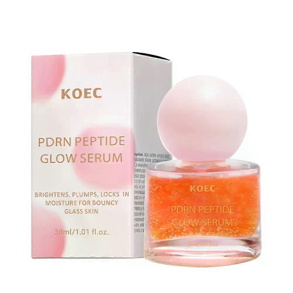 PDRN Peptide-8 Serum - Salmon DNA, Niacinamide, Hyaluronic Acid, Skin Booster Ampoule for Firming & Plumping Look, Lightweight Anti-Aging Face Serum