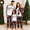 Family Matching Sets Pajamas, Loungewear Outfits,Family Matching Long Sleeve Tops+Pants Set
