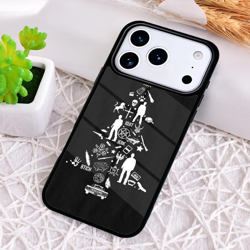 Ударопрочный чехол для телефона с символом Сверхъестественное для iPhone 17 Air 16e 15 11 12 14 13 Pro Max Чехол Coque