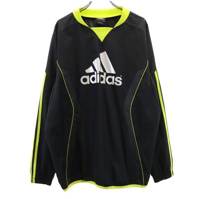 Adidas Писте с длинным рукавом L угольный пуловер Мужской Б/У