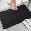Коврик для ванной комнаты Нескользящий Быстросохнущий Легко моется Мягкий Впитывающий Коврик для душа Ванные комнаты Кухни Прачечные Принадлежности