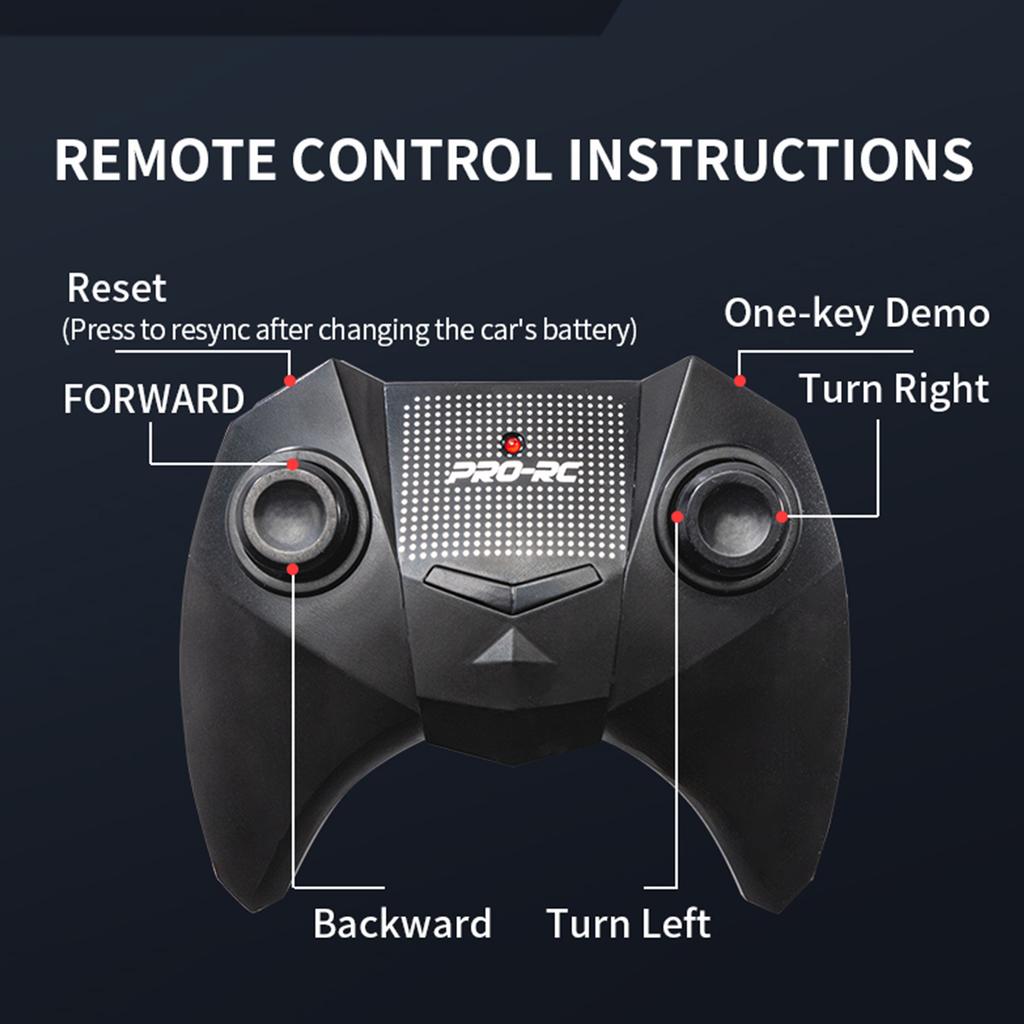 Remote Control Stunt Car, 2.4 GHz 4WD Dual Side Driving Amphibious Tracked Vehicle All Terrain Land Water Kids Toys