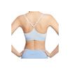 Nike Indy Fashion Удобный Приятный к коже Мягкий Однотонный Быстросохнущий Спортивный бюстгальтер Женское нижнее белье Синий FD1063-423