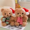 Soft Scarf Bear Kawaii Plush Toys Dress Up Bear Stuffed Doll  Party Supplies