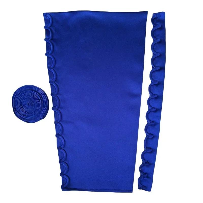 3Pcs Wedding Gown Back Repair Kit Satin Corset Lace Webbing with Zipper for DIY Dress Lace Up Sewing Accessories
