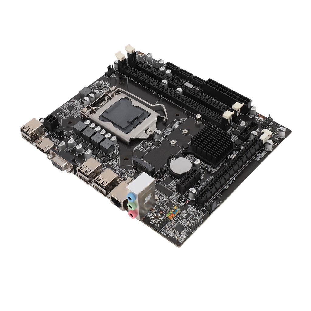 H55 Computer Motherboard Professional M.2 NGFF LGA 1156 Slot DDR3 8 Channel Memory 4 Phase Power