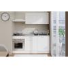 OSLO Complete Kitchen - L 180cm - Matt White - Worktop Included