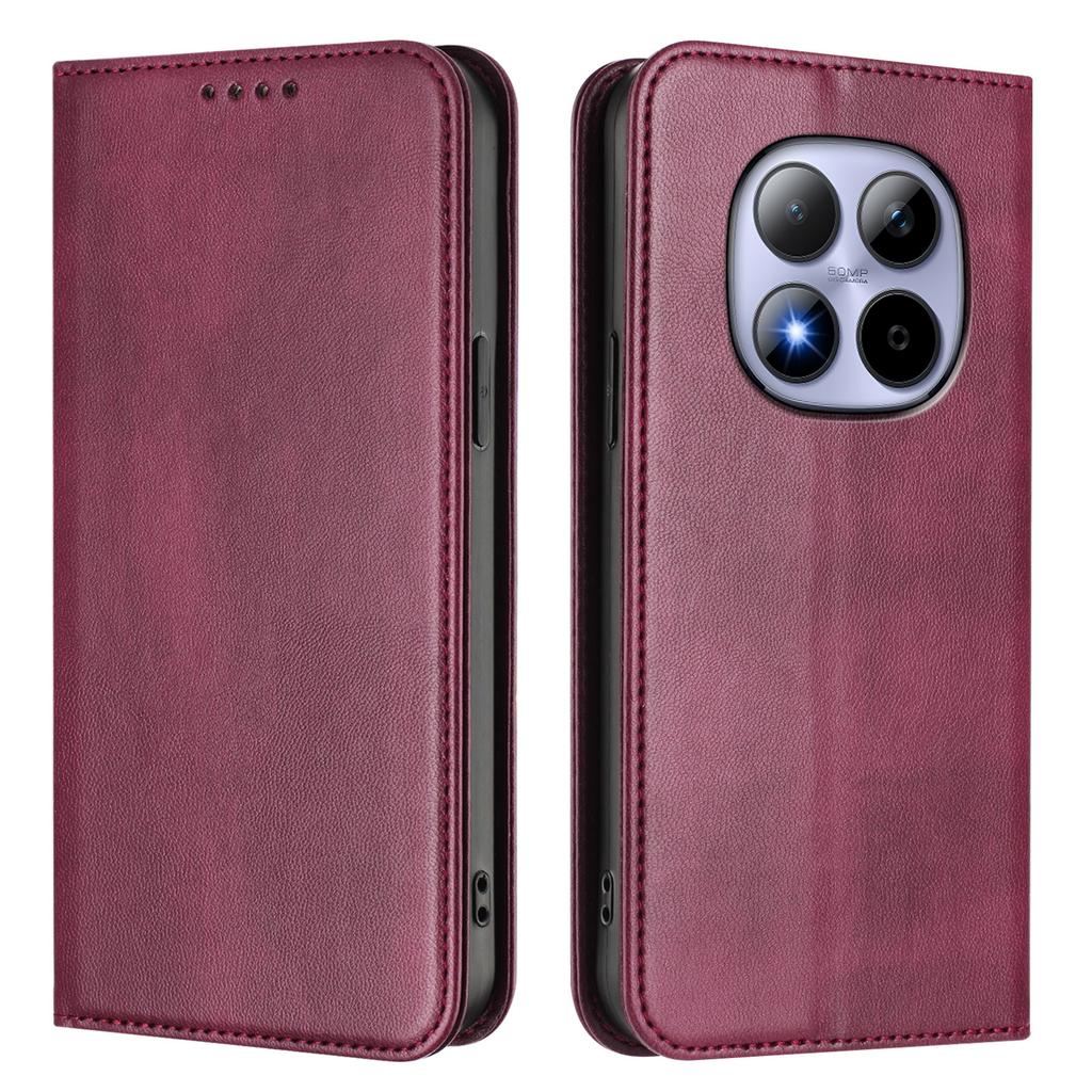 Для Xiaomi Redmi Note 15 Pro 5G Кошельки Ретро Текстура Блокировка RFID Кожаный Чехол для Телефона