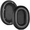 Сменные амбушюры для Bluetooth-наушников Sony Wh-1000Xm5, протеиновая кожа, черные