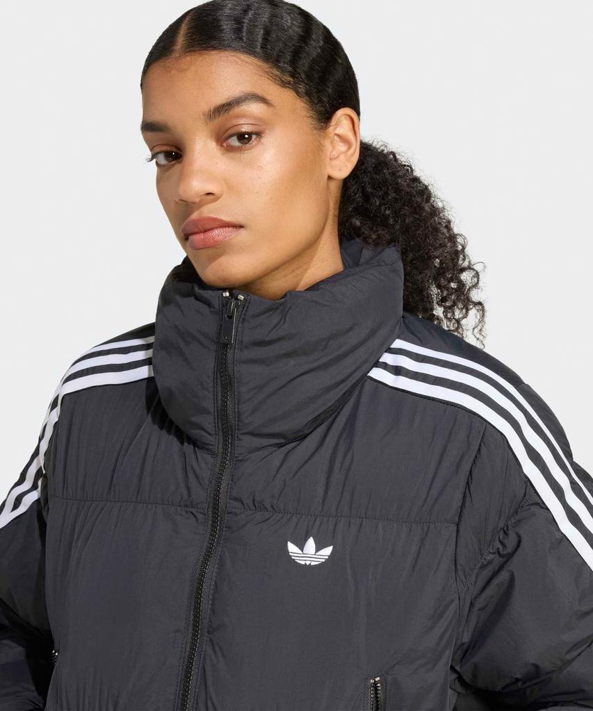 Adidas Crop Synthetic Down Puffer - Black / Jx2970