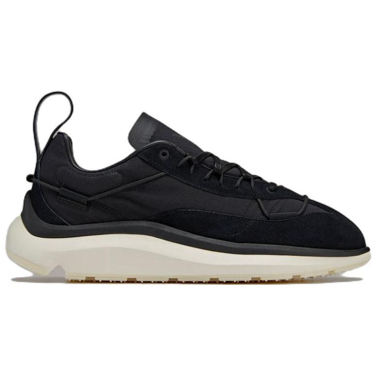 adidas Черные кремово-белые кроссовки унисекс Y-3 Shiku Run HQ6667