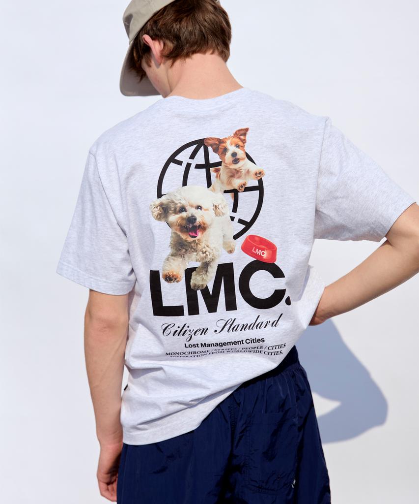 LMC Летящий щенок Футболка Черная