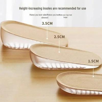 Силиконовые стельки для увеличения роста для мужчин и женщин – Удобный, невидимый подъем