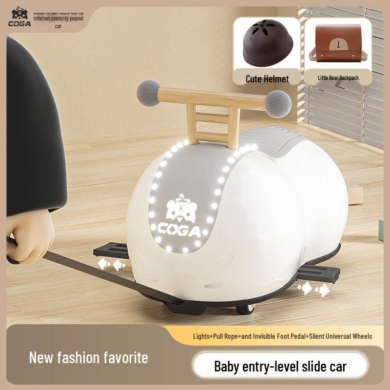 Детская машина-йо-йо с арахисом: Идеальный подарок на первый день рождения для мальчиков и девочек в возрасте 1-3 лет