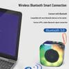 Компактная Bluetooth-колонка X16 с семицветной подсветкой и слотом для карт для использования на улице