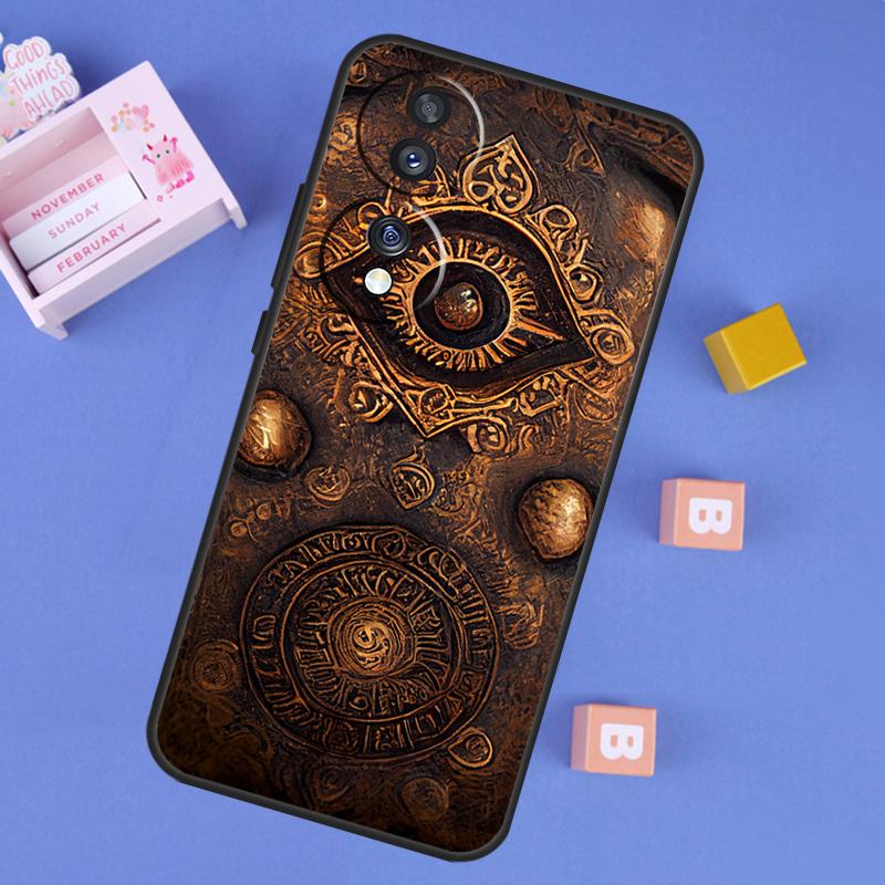 Book of the Dead Case For Honor Magic 6 Pro 5 Pro 50 70 90 Lite X6 X7 X8 X9 X8b X9b X6a X7a X8a X9a Cover