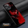 Film Alien M-Mons-TER Cool Phone Case For iPhone 17 16 15 14 13 12 11 Plus Pro Max  High-end Luxury Magsafe Sheepskin