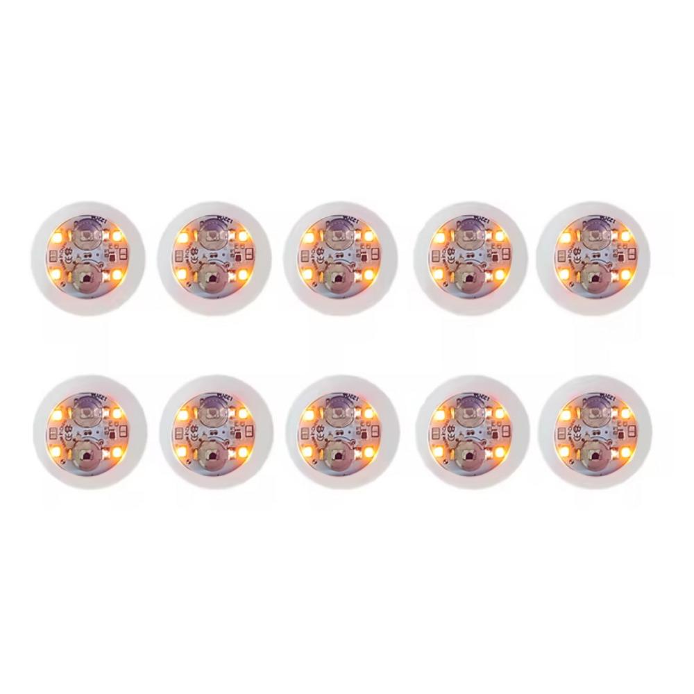 10 шт. Круглая светящаяся подставка на батарейках, светящаяся наклейка на чашку, светящаяся подставка под винную чашку, бутылка