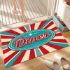Girl Door Mat Bedside Entrance Bath Retro Floor Decoration Corridor Door Mat Diner Carpet Living Room Balcony