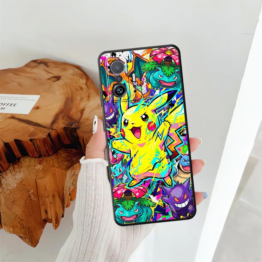 Чехол для телефона Funda для Xiaomi Mi 11 14 12 10T 12X 15 Pro 12T Pro 13 Lite 11T Горячий Комикс Покемон Арт