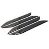 4pc Carbon Fiber Side Door Push Handle Decoration Cover Trims For 12-up Tesla S