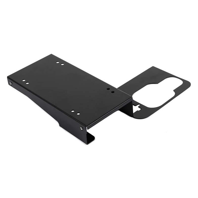 Car Rear Tailgate Handle License Plate Holder Bracket Aluminium Alloy Mounting Fit For Jeep Wrangler JL 2018 Up Exterior Accessories