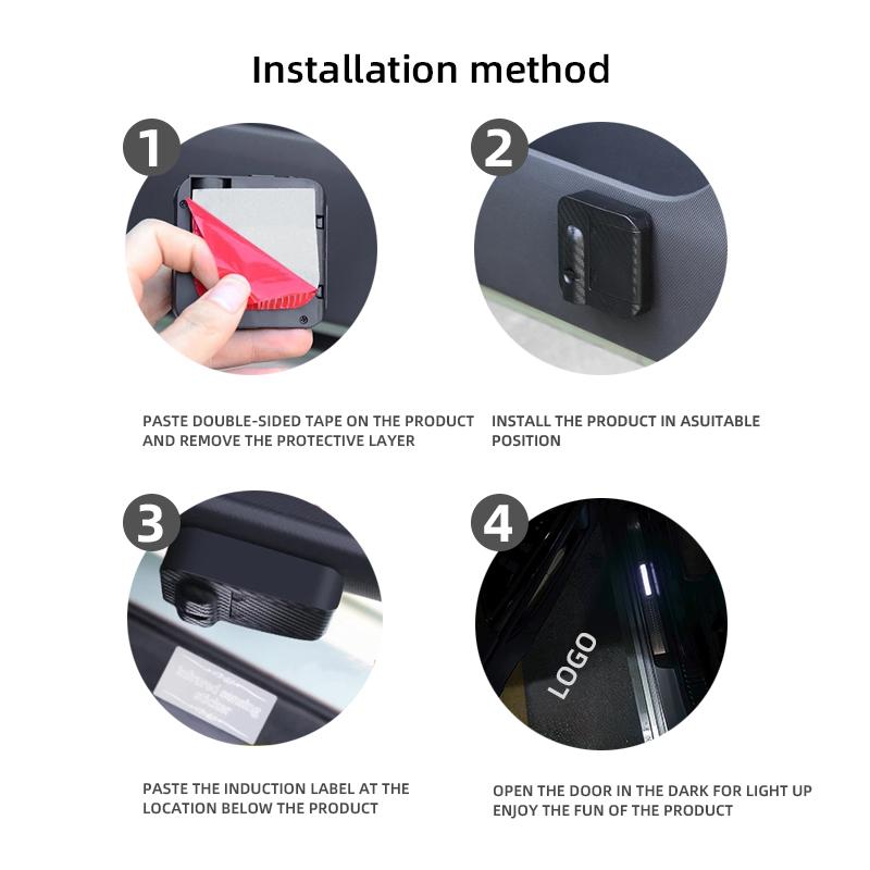 1/2Pcs R Racing Flag Logo Car Door HD LED Lamps Projector Courtesy Welcome Lights For SEAT Cordoba Ibiza Leon Altea Cupra Ateca